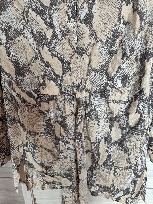 HM tunika dłuższa bluzka z wiązaniem xs/s nowa