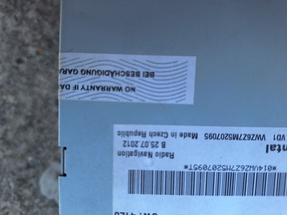 RNS 510 VW LED,navi,dysk