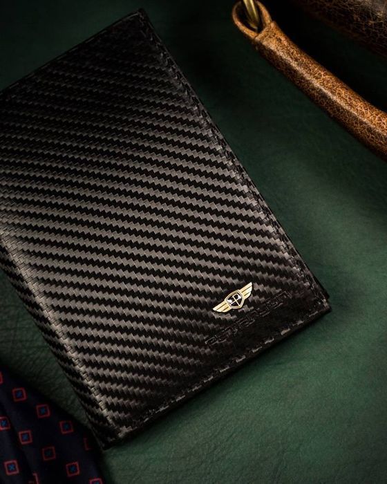 duży, skórzany portfel męski bez zapięcia - peterson