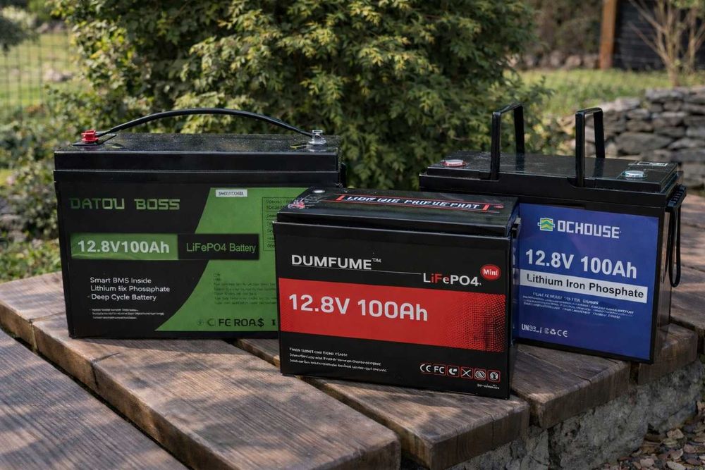 Литий-железо-фосфатный аккумулятор 12V 100Ah с защитой BMS ‼️Польша