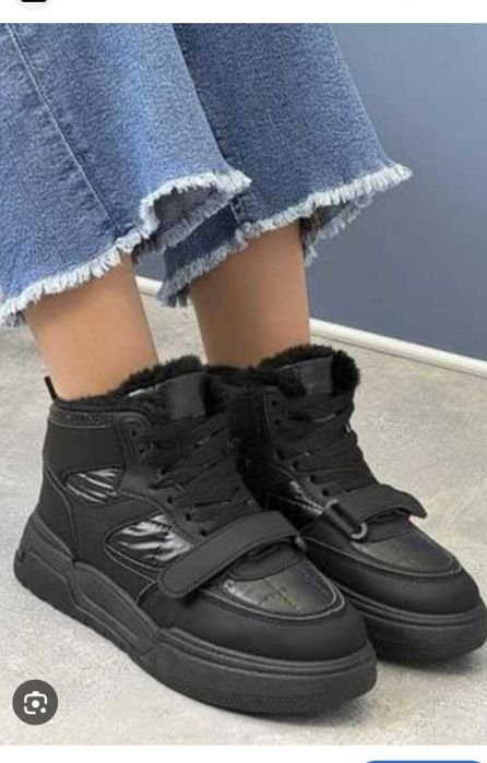 Зимові черевики хайтопи