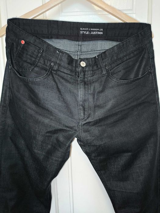 Spodnie slim fit Matinique Justinn czarne 44x2 pas