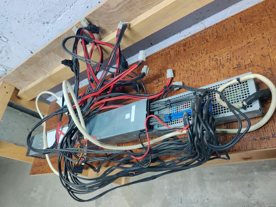 Блок Живлення HP 2450Watt PD-16  розпаяний на 8 відеокарт