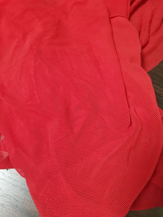 Сетка стрейч нашивка с объёмными элементами