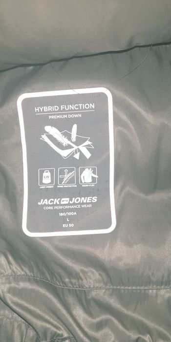Новый очень теплый пуховик JACK JONES L 180/100A