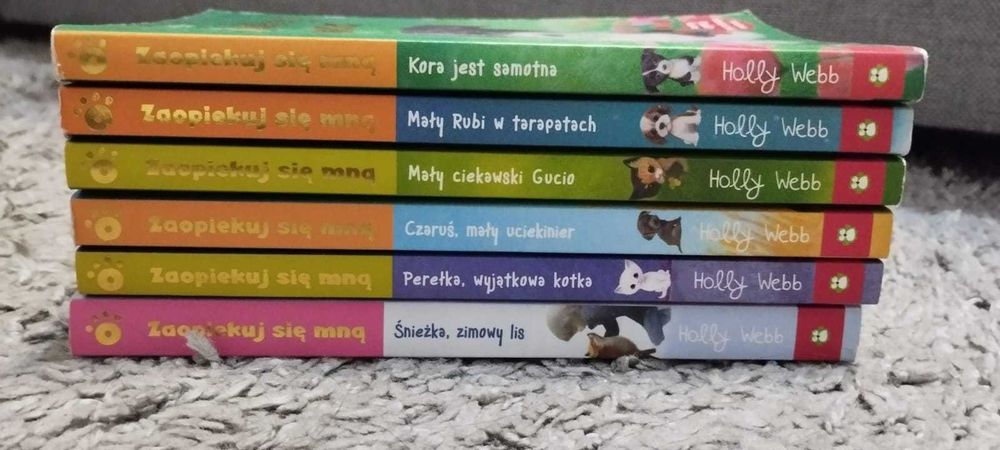 Seria "Zaopiekuj się mną" 6 tomów