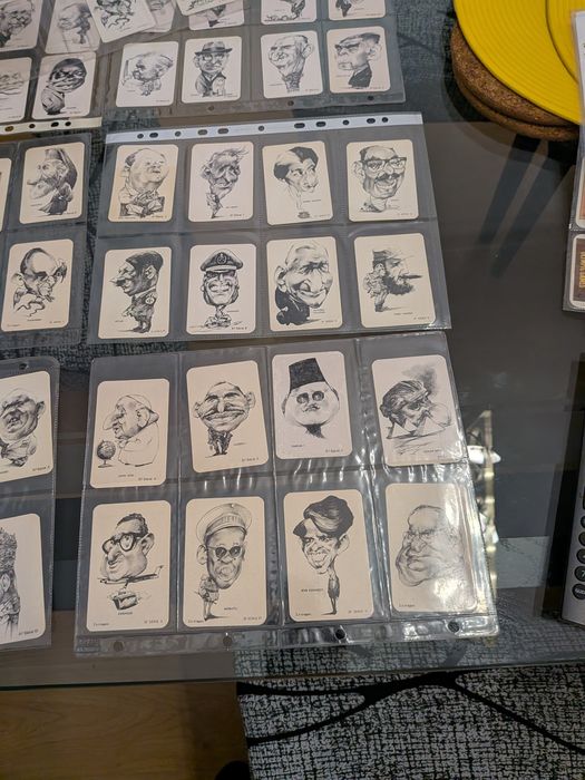 Calendários de coleção caricaturas