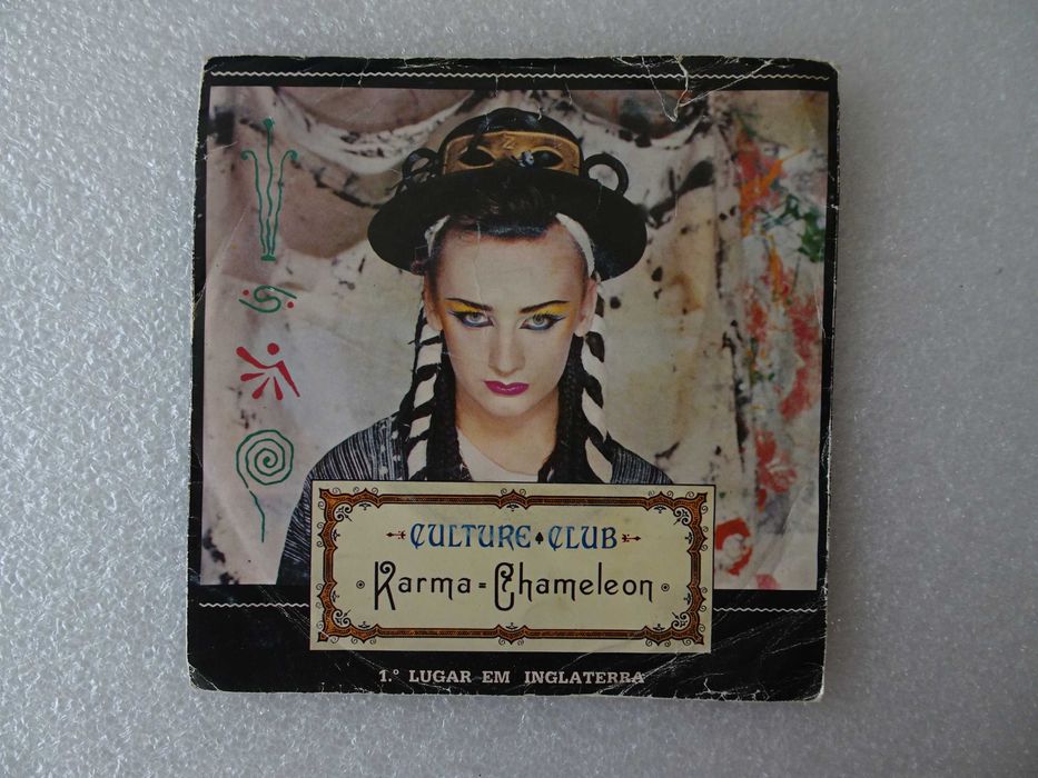 Disco vinil single - Culture Club - Karma Chameleon