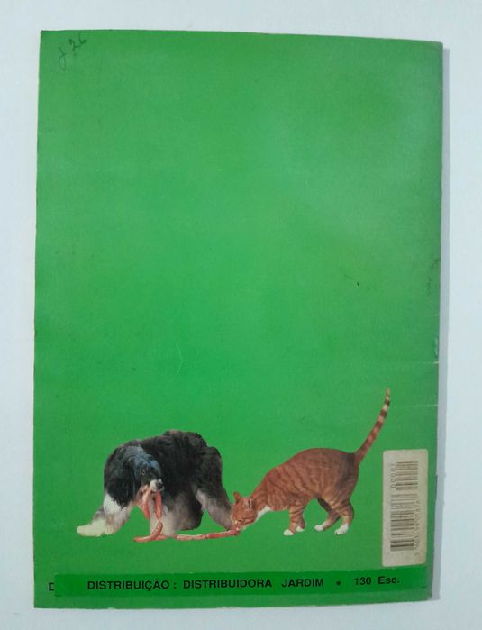 Caderneta de cromos "Cães & Gatos" de 1993 - Completa