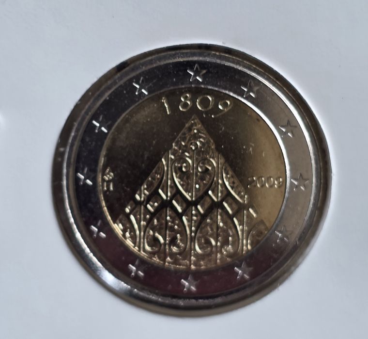 2 EUR Finland 2009 Autonomy UNC