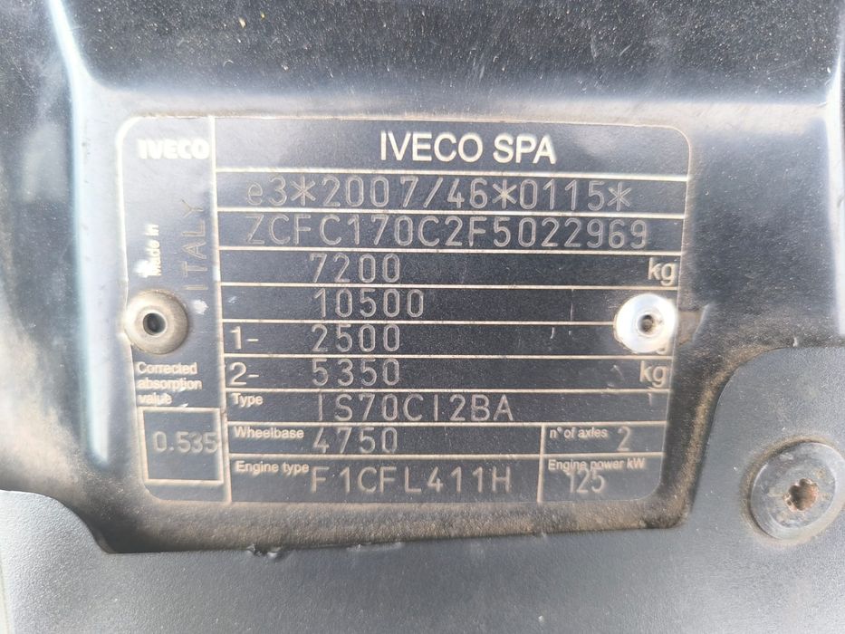 Iveco Daily 2015 рефрежиратор