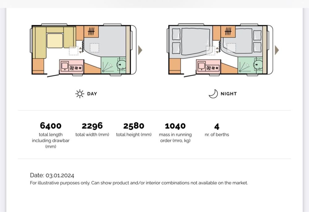 Caravana Adria 432px