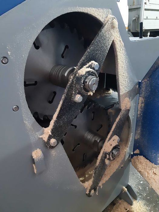 верстат брусувальний двохвальний (брусовочний)