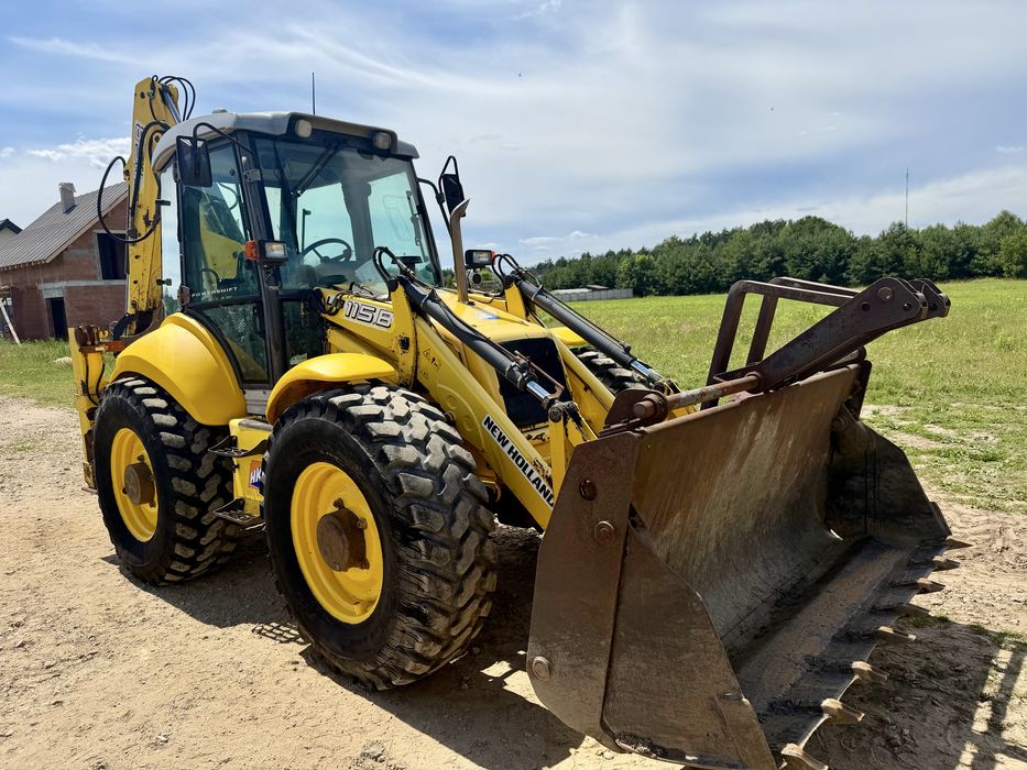 New holland b115 powershift koparko ładowarka