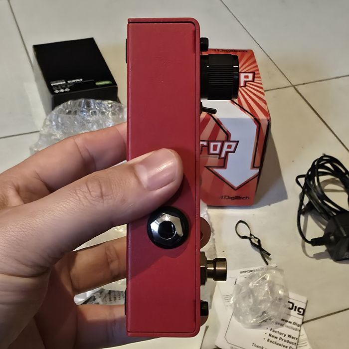Pedal Droptune Digitech Na caixa Com Fatura