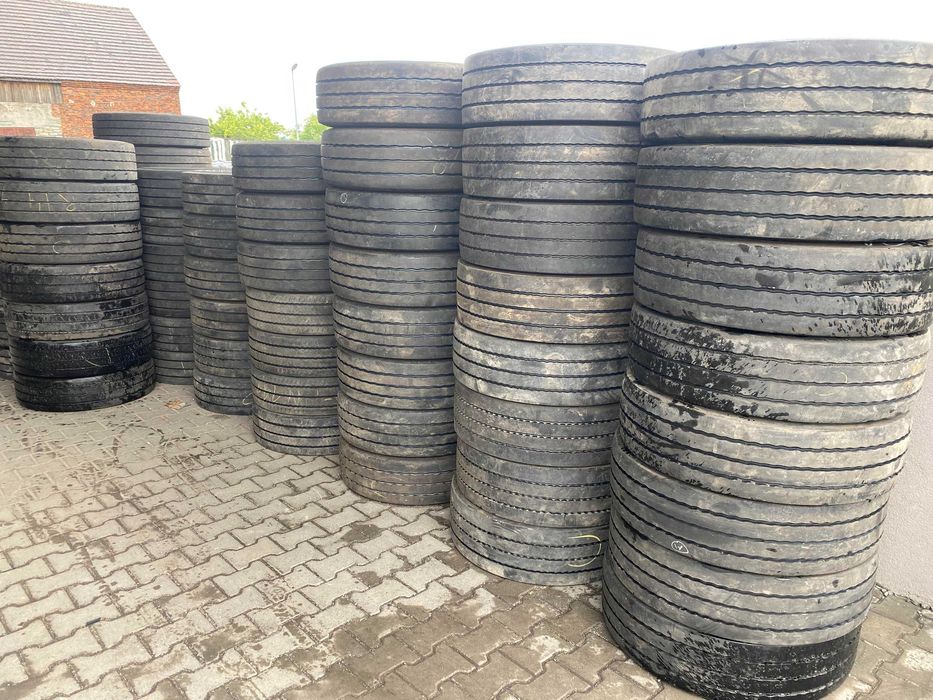 Opony używane ciężarowe Pogłębiane 235/75R17.5 DUŻA ILOŚĆ RÓŻNE MARKI