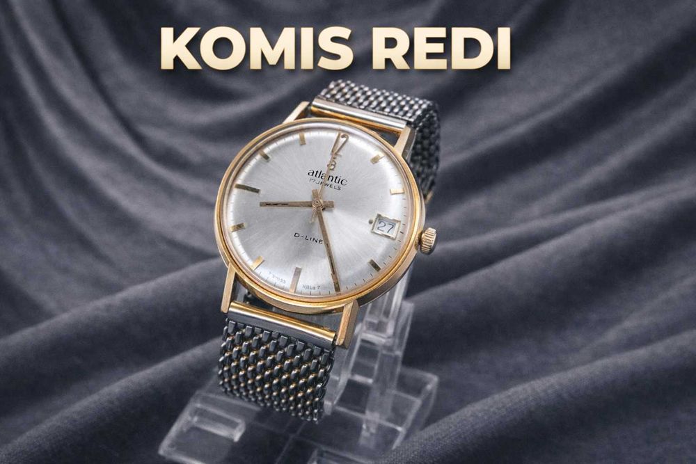 Zegarek Atlantic 17 Jewels D-Line Swiss Made Komis Redi