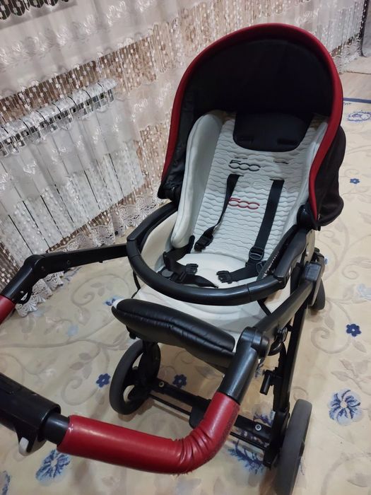 Продам коляску 3 в 1 Peg Perego Book Plus (або 51S) Elite Modular Fiat 500
