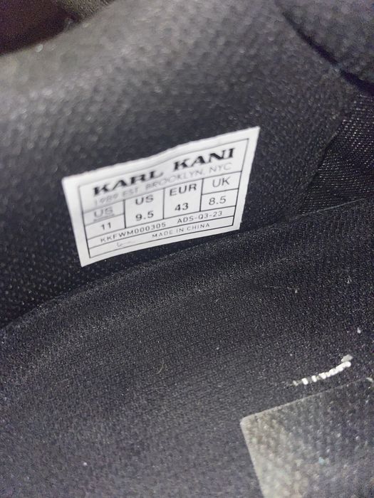 Мужские кросовки Karl Kani 89 LXRY PRM Black