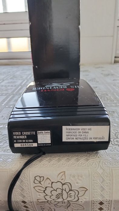 Rebobinador de Cassetes VHS