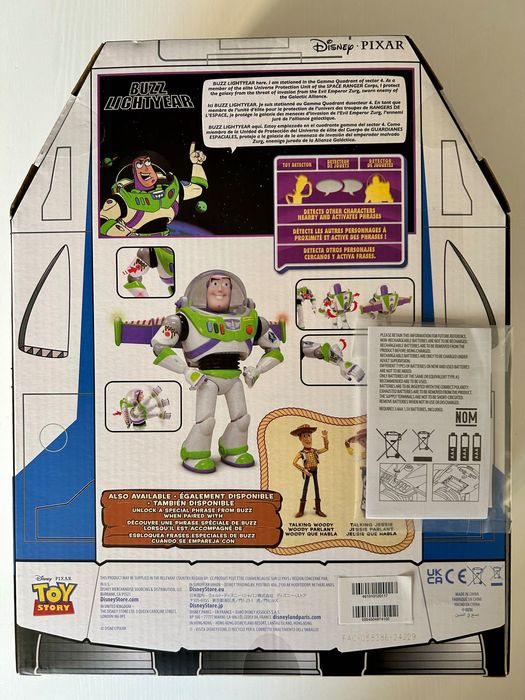 Buzz Astral od Disney - oryginalna interaktywna zabawka