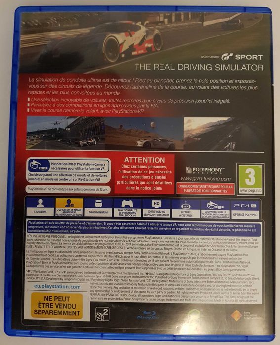 Gran Turismo - Jogo Ps4