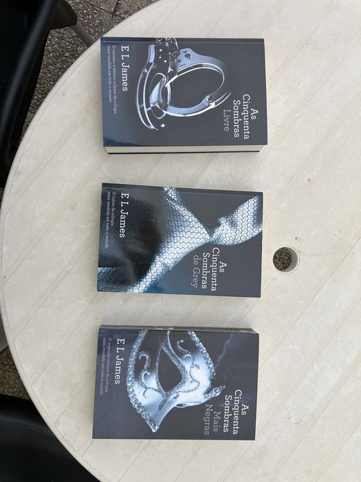 Trilogia As 50 Sombras – 3 livros por 8€