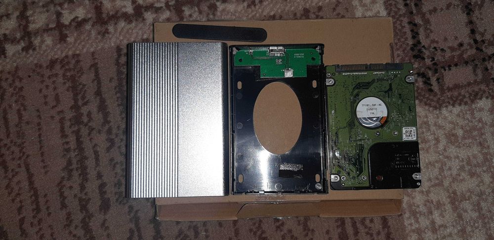 Карман micro USB 3.0 алюміній 2,5"