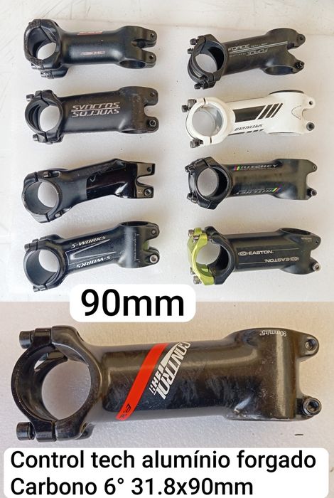 J-Bikes bicicletas e componentes avanços BTT/estrada 31.8 e 25.4