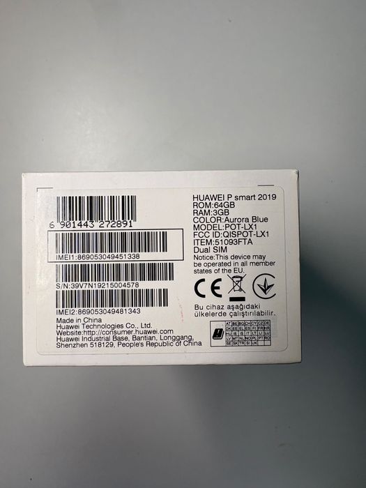 huawei p smart 2019