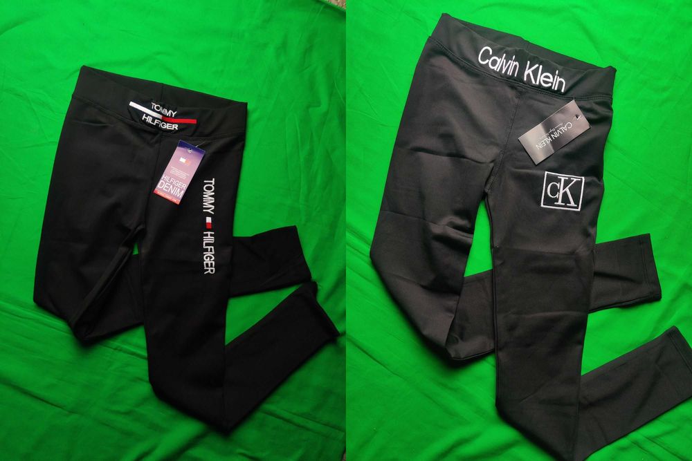 Leginsy spodnie damskie Ck Tommy Hilfiger Premium