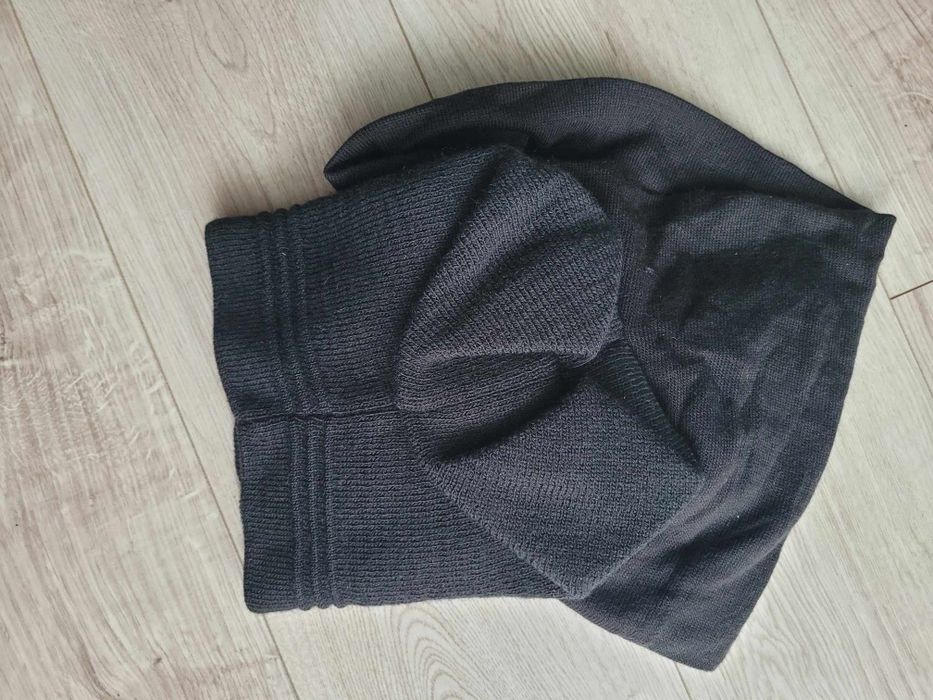 Czapka I komin damski z dodatkiem wełny