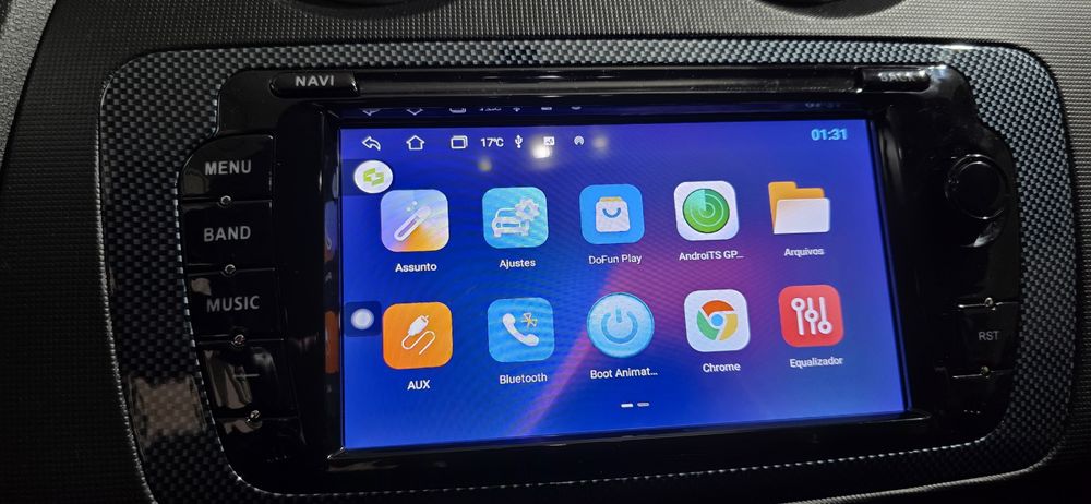 Rádio Android 13 Seat ibiza 6j
