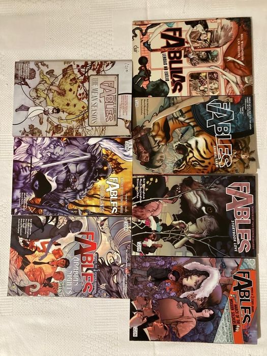 Coleção Fables - Primeiros 14 Volumes