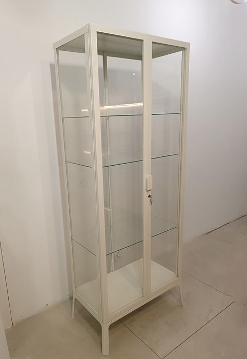 MILSBO Biała witryna IKEA 73x175cm
Witryna, biały, 73x175 cm