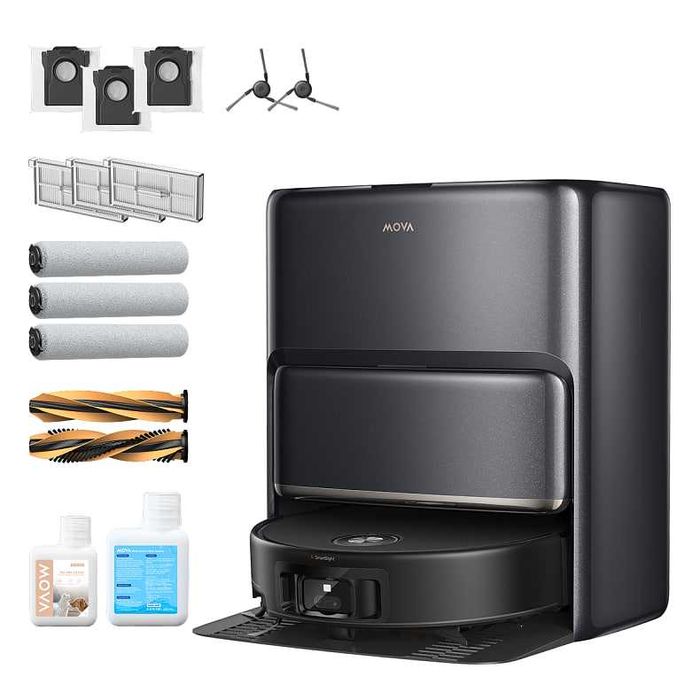 Робот пилосос MOVA Z60 Ultra Roller Complete Black і White