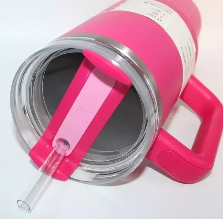 Термокружка Stanley 1.18 л крышка FlowState соломинка Розовая 10063