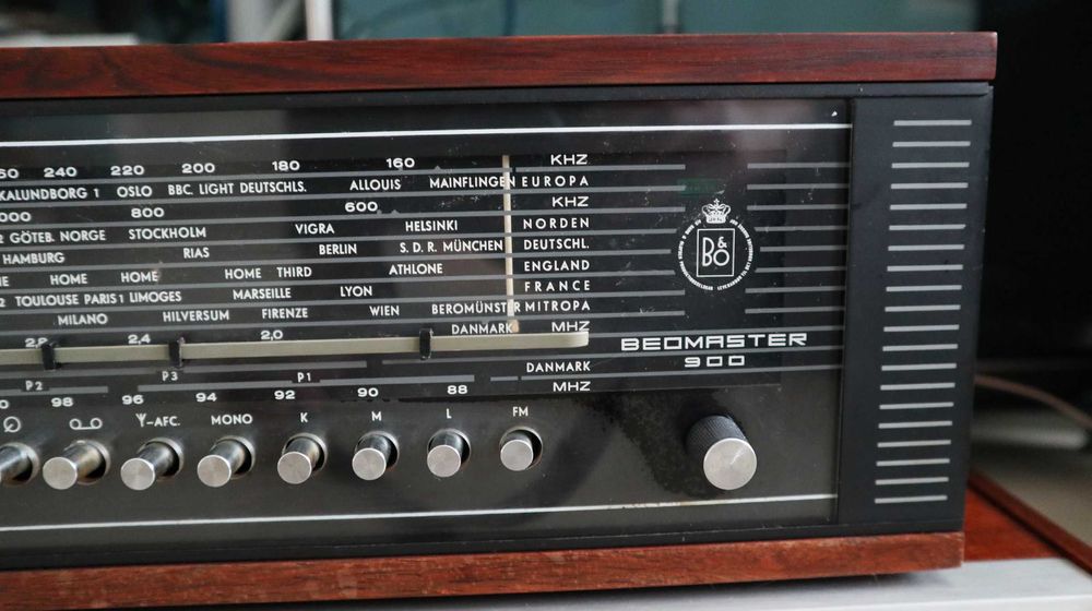 Ресивер усилитель Bang Olufsen Beomaster 900M Дания 1963 г.