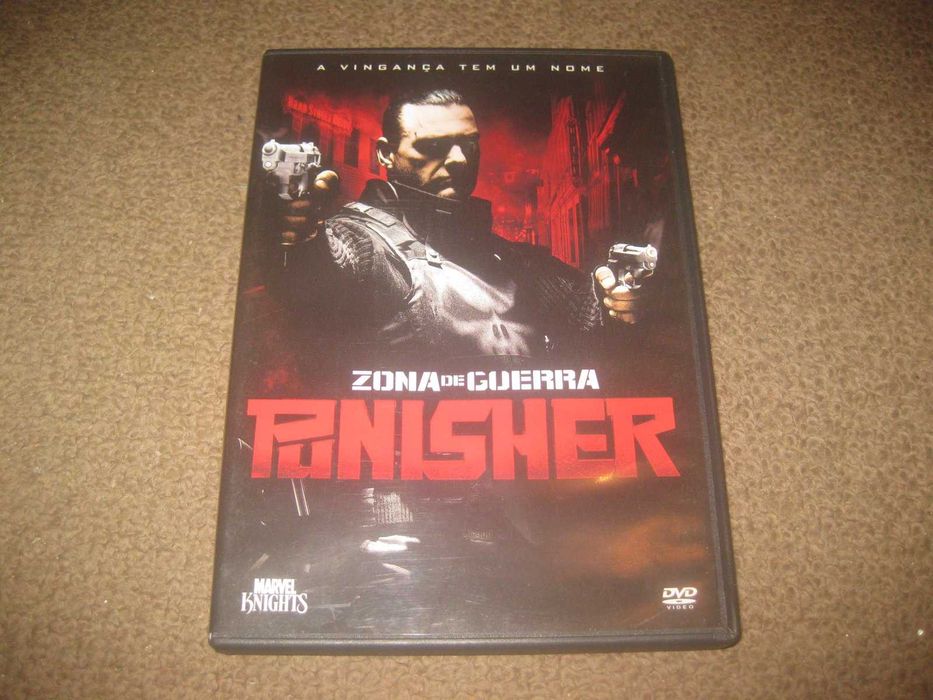 DVD "Punisher: Zona de Guerra" com Ray Stevenson