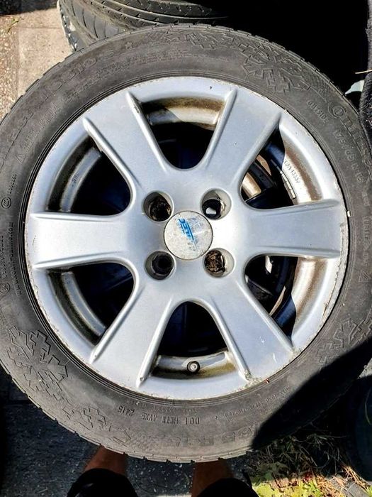 4 Jantes 15" para MINI R50 R52 R53 R56 com pneus Continental