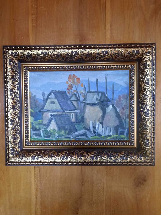 Картина-подарок "Сельский дом",  Бердарь Василий