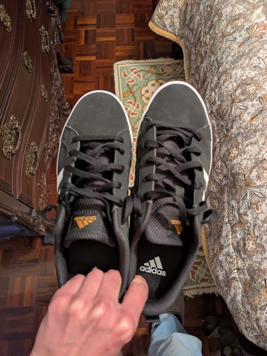 Adidas VS Pace 2.0 Pretas – Tamanho 43⅓ – Como novas