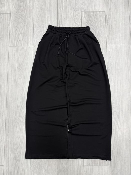 Спортивні штани широкі чорні baggy sweatpants широкие спортивки бегги