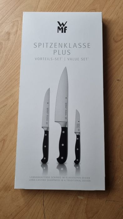 Komplet 3 noży kuchennych WMF Spitzenklasse Plus