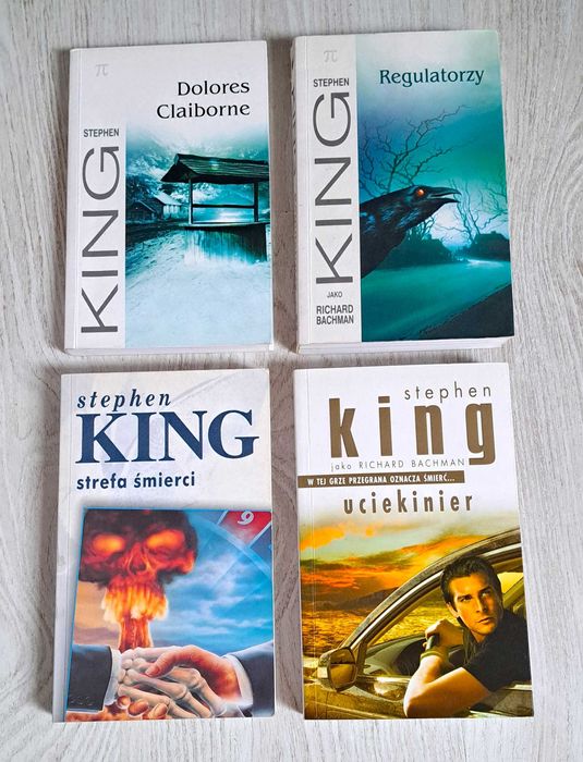 4 Stephen King Uciekinier Strefa śmierci Dolores Claiborne Regulatorzy