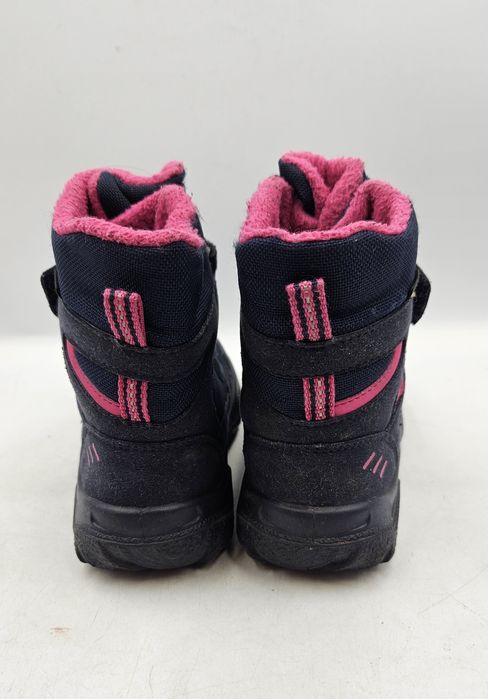 Śniegowce Dziecięce Superfit Husky Gore-Tex Granatowe Rozmiar 29