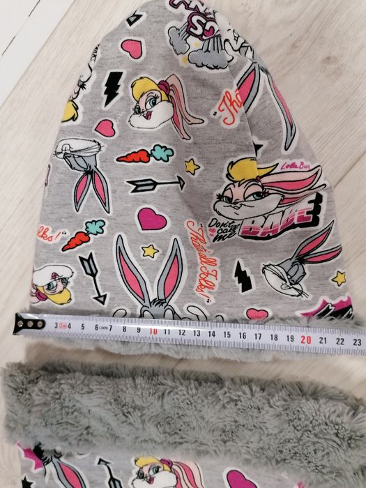 Czapka, komin komplet nowy