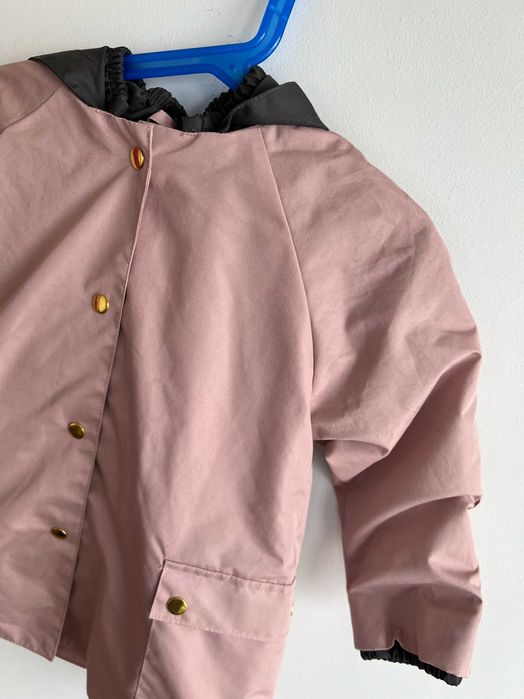 Kuling kurtka dziewczęca przejściowa wiosenna z kapturem 98