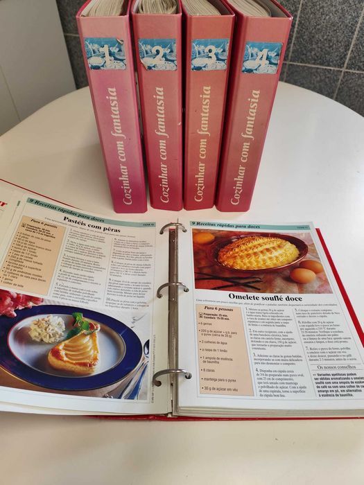 Coleção Completa "Cozinhar com Fantasia"