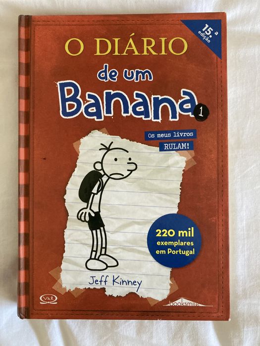 “ Diario de um Banana” 2 livros “NOVOS”